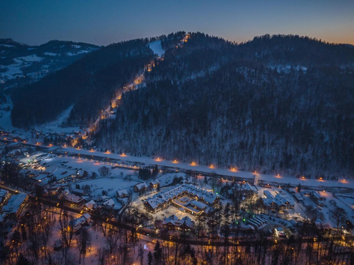 Szczawnica Park Resort & Spa Exterior foto View of the resort town of Krasnaya Polyana